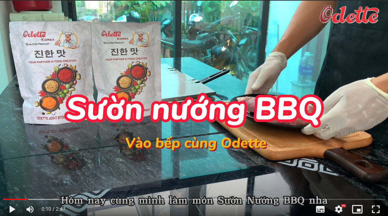 Sườn nướng BBQ