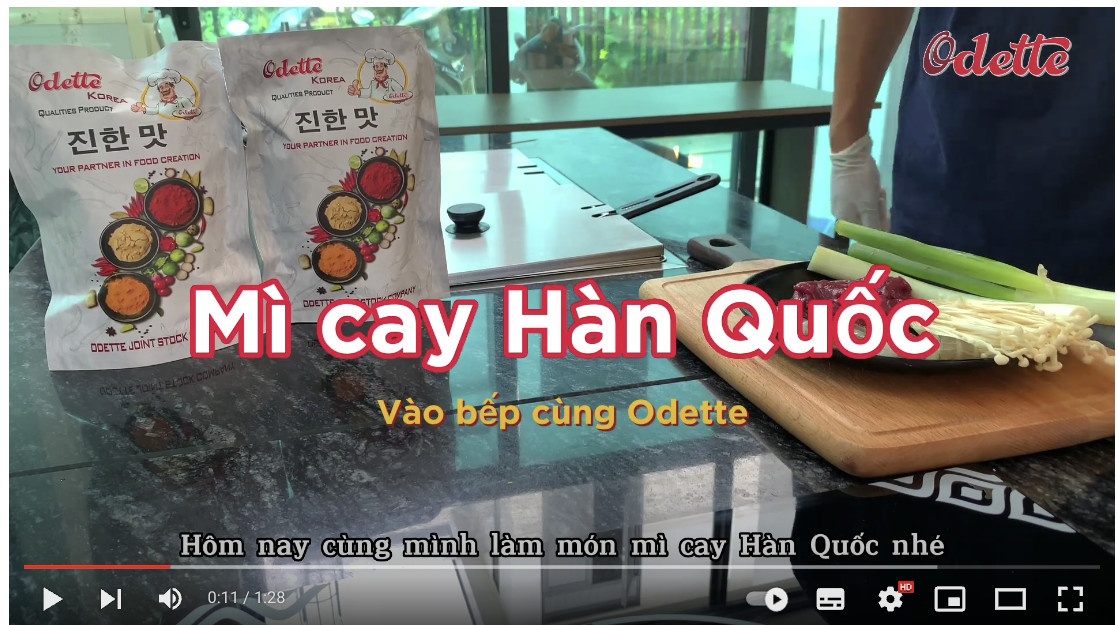 mỳ cay hàn quôc odette