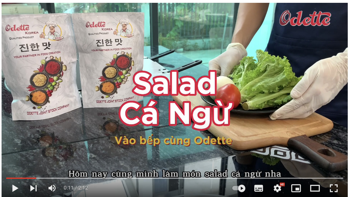 Salad cá ngừ Odette