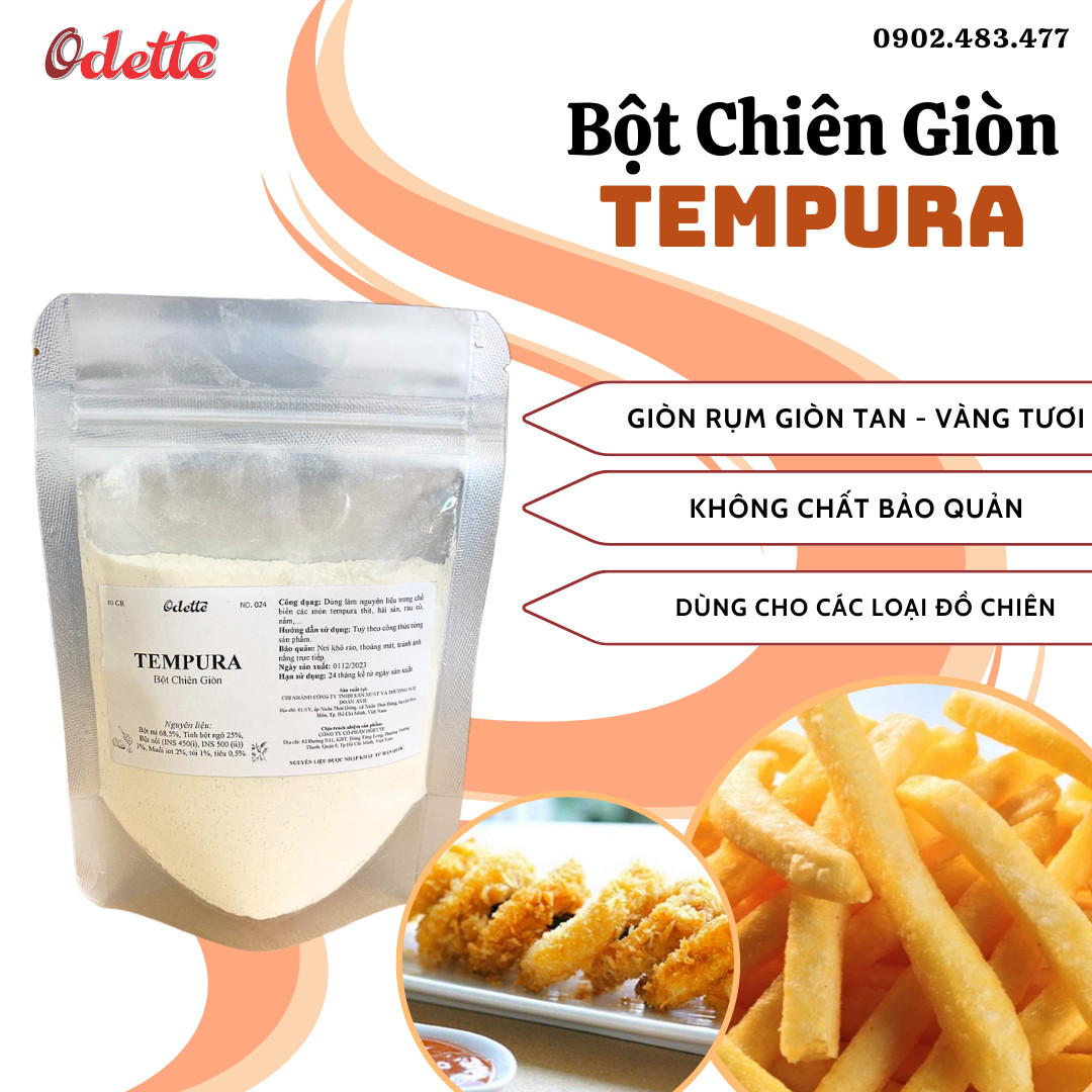 Bột Chiên Tempura Vị Tỏi Tiêu Kosho