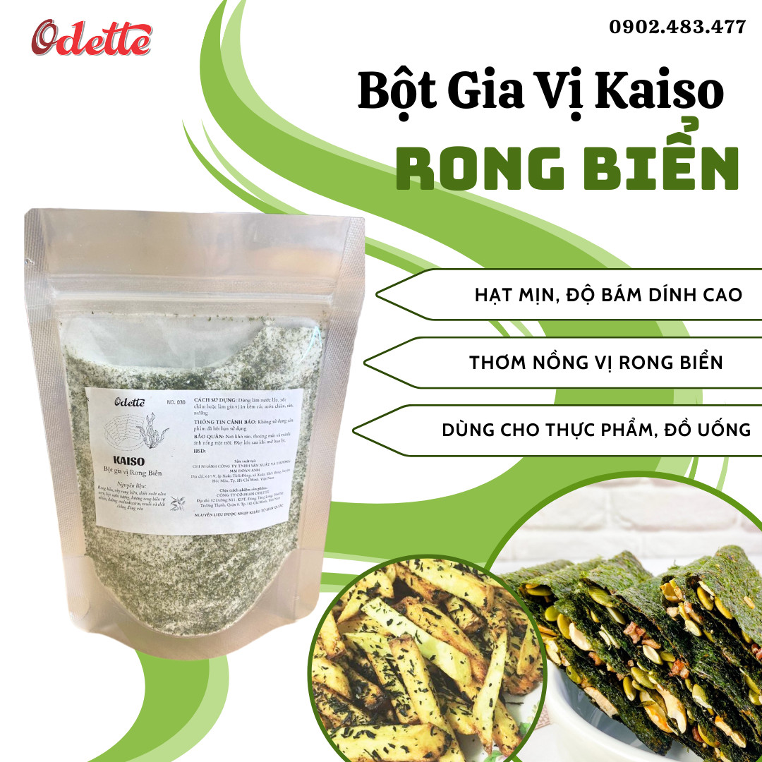 Bột Gia Vị Odette - Vị Rong Biển Kaiso